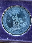 Very Rare_1876 U S Centennial  90 Silver Medal W  Original Case   High Grade 
