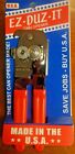 Ez Duz It American Made Red Grips Manual Deluxe Can Opener - Made In The Usa