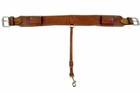 Leather Rear Tooled Western Tack Cinch Girth Flank Billet For Horse Saddle 