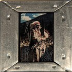 Original 1940 Americana 35mm Kodachrome  american Indian  Candid Photo Slide