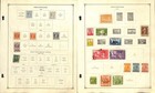 Philippines Stamp Collection On 40 Scott International Pages  1875-1955  br 