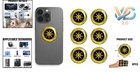 Emf Blocker 6 Pack Stickers For Cell Phones  Laptops  Tablets     Reusable  Pee   
