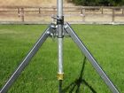Heavy Duty Tripod W  Longest Throw Brass Impact Srinkler From Garden Hose 120ft 