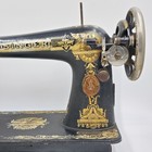 Antique 1910s Singer Sewing Machine Egyptian Sphinx Treadle - Untested Read