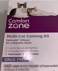 Comfort Zone Multi Cat Calming Diffuser Home Kit For Cat 2 Diffusers 5 Refills Q