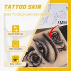 20pcs Tattoo Practice Skin Kit 5 Fake Skins 15 Transfer Stencil Paper For Beginn