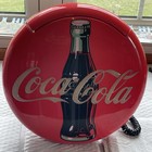 Vintage 1998 Coca Cola 12  Round Telephone Longwood Red Coke Bottle Phone