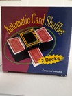 2 Deck Automatic Card Shuffler Machine - Black