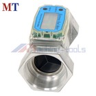 2   turbine Digital Diesel Water Fuel Flow Meter Oval Gear Flow Gauge Meter