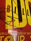 Billy Idol Signed 11x17 Poster King And Queens Tour Rock Legend Coa