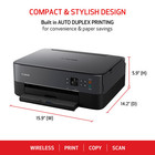 Canon - Pixma Ts6420a Wireless All-in-one Inkjet Printer - Black