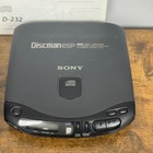 Vintage Sony Discman D-232 Cd Player   Esp Mega Bass   Tested   No Headphones