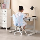 Butterfly Kids Desk Chair Girls Students Study Chair Adjustable Computer Chairs