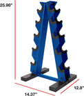 A-frame Dumbbell Weight Rack   Color Series