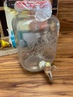 Red Lid   Beverage Water Glass Only For The Pioneer Woman Drink Dispenser