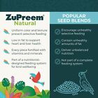Zupreem Natural Bird Pellets  Daily Bird Food For Cockatiel  Lovebird  Quaker   