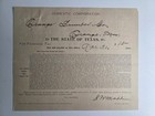 1899 Texas Franchise Tax Notice Orange Lumber Co Orange Tx Antique Document