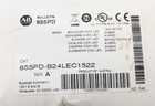 New Allen Bradley 855pd-b24lec1522 Ser  A Panel Mount Alarm Amber 24vac dc