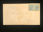 Used Confederate Cover Csa  6 Pair  Torn Back Flap