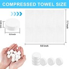 220 Pcs Portable Compressed Towel Tablets For Face facial Coin Tissue For Travel