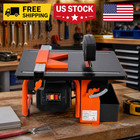 7 In Wet Tile Saw  3450 Rpm  Bevel Cuts Tile From 0 To 45 Degrees  Tile Cutter