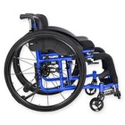 Sport Wheelchair 16  Seat 300 Lb Capacity Lightweight Aluminum Manual Chair