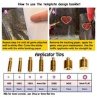 Bedazzler Kit With Rhinestones  Hotfix Applicator  Diy Hot Fix Rhinestone Setter