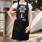 2 Pack Adjustable Bib Apron With 2 Pockets - Unique Graphic Design Featuring   