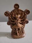 Hecate Statue  Triple Goddess Statue Solid Wood 6 Inch 