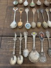 Vintage Lot Of 130 Souvenir Collector Spoons   States  Places  Events  Figural