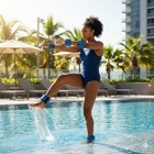Aquatic Wrist Ankle Weights 2 Lb Set 1 Lb Each Water Aerobics Exercise Blue