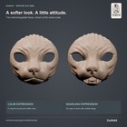 Sphynx Cat Girl Neko Bjd Doll 3d Model Stl Doll4all 44 Parts Digital Download