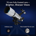 Starwatcher Astronomical Refractor Telescope 300x Magnification For Beginners   