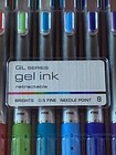Tul Retractable Gel Pens Needle Point 0 5 Mm Bright Ink Colors 8-pack Brand New