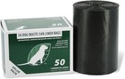- Commercial Grade Dog Waste Station Can Liners -1 Roll Of 50 Bags - Standard   