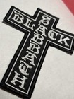 Black Sabbath Patch Iron sew On Embroidered Patch  classic Doom Metal Cross
