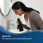 Waterpik Cordless Plus Portable Water Flosser Oral Irrigator  Black