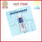Secure Waterproof Denture Adhesive - Zinc Free - Extra Strong Hold For Upper  Lo