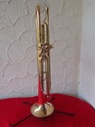 Conn 1050b Bb Trumpet Raw Brass  462 Bore Case 7c Mouthpiece Plays Great