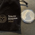 2017 South Africa 1 Oz  Fine Silver Krugerrand Gem 50th Ann 
