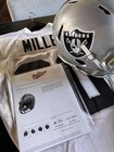 Zach Miller Game Used Helmet And Jersey Raiders 