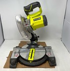 Ryobi One  18v 7-1 4 In Cordless Miter Saw P552  green black  - Tool Only