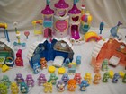 Vintage 2003 Care Bear Villages  Playsets And Accessories Lot   free Shipping   