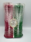 Vintage Jetware Clear Plastic Cocktail Glasses Nos Mid Century Barware