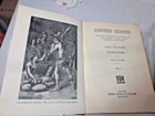 1898 Hawthorne United States Vol Ii Iii Nations Of The World Illustrated Antique