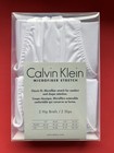 Calvin Klein Men s Microfiber Stretch Hip Briefs  2-pack Medium White 