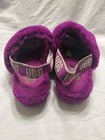 Ugg Fluff Yeah Slide Slippers Purple Sheepskin Slingback Sandals Women   s Size 7
