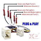Light Wiring Tap Harley Aux Led Rear Fender Brake Tail Running Trailer Harness