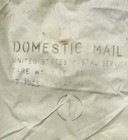 Vintage 1940   s Wwii Us Postal Service Domestic Mail Bag 