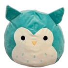 Jumbo  winston The Owl  28  Tall Teal Squishmallow Kellytoy Over 60  Around